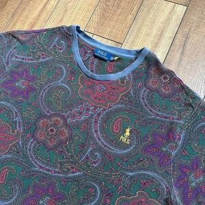 Polo Ralph Lauren Big & Tall Paisley patterned tee size 3XB